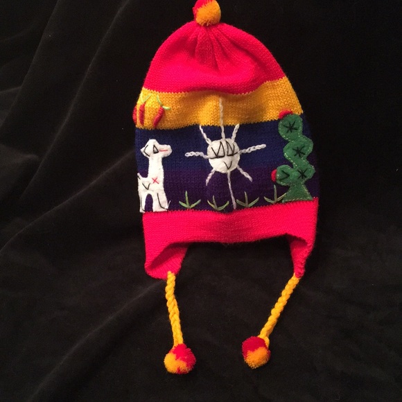 Kids Peruvian beanie - Picture 4 of 4